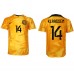 Cheap Netherlands Davy Klaassen #14 Home Football Shirt World Cup 2022 Short Sleeve